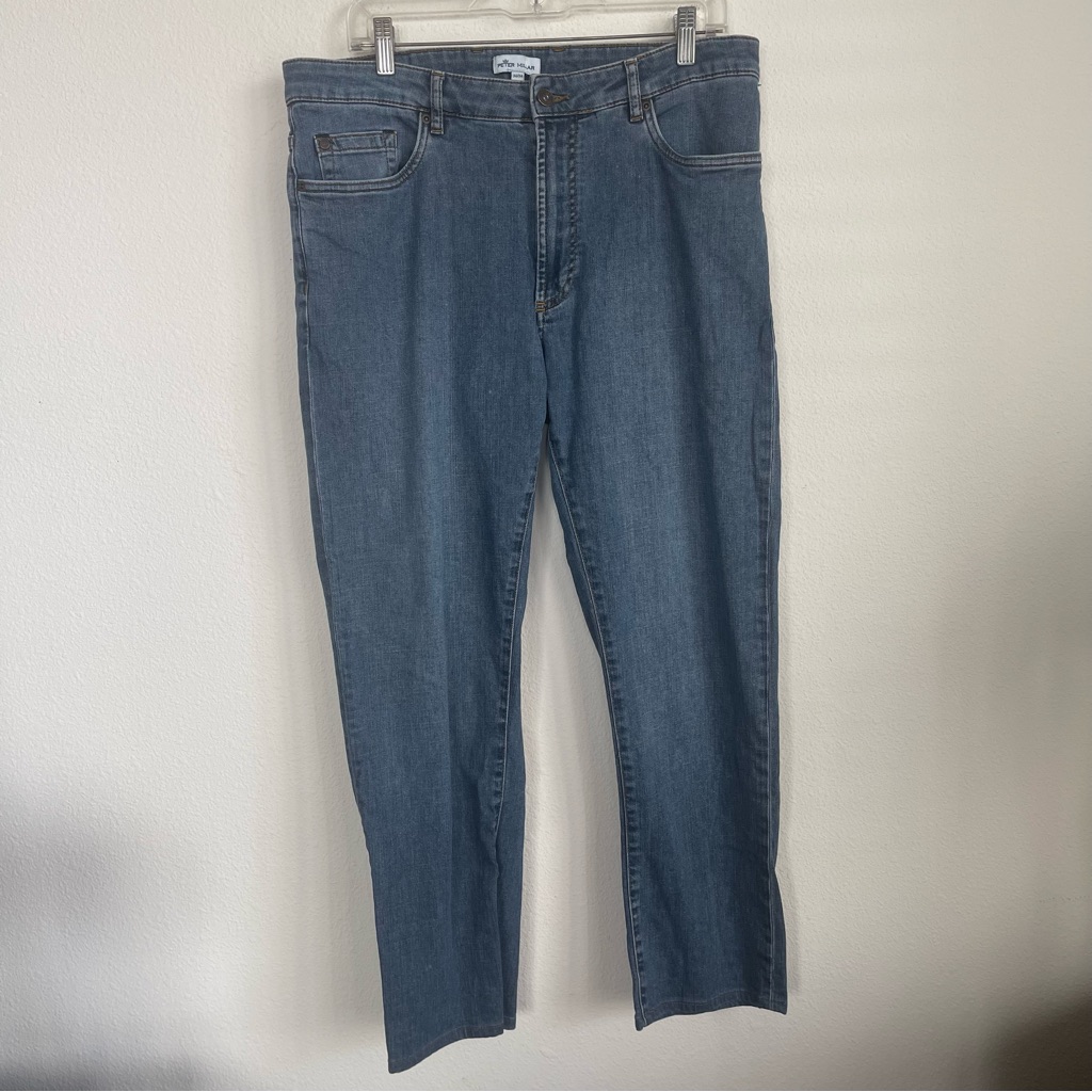 Peter Millar 5 Pocket Indigo Pilot Mill Denim Jeans